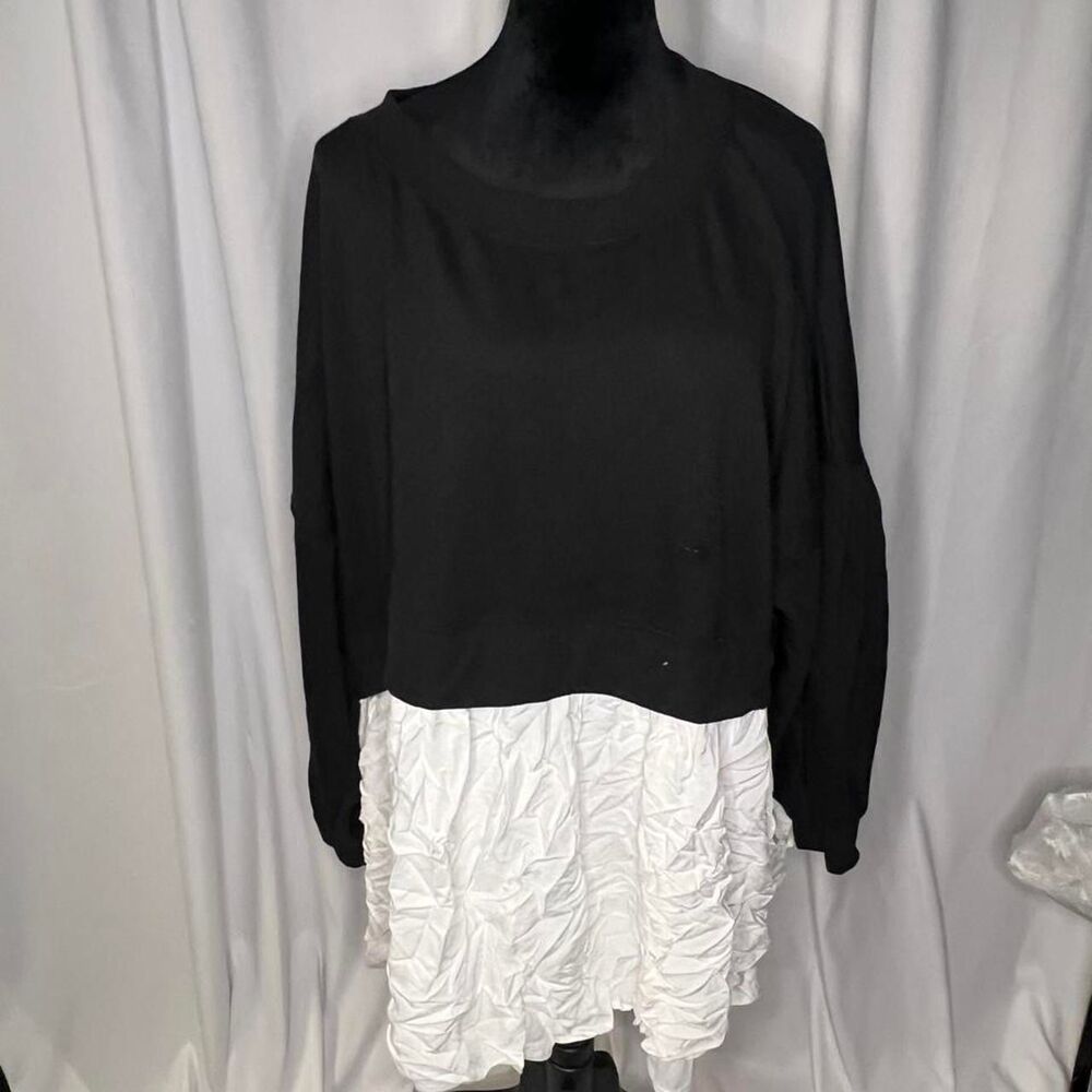 Unbranded Women's Black and White Dress